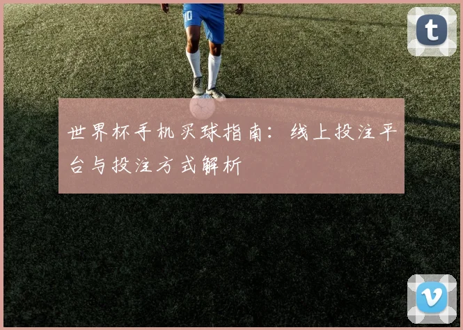 世界杯手机买球指南：线上投注平台与投注方式解析