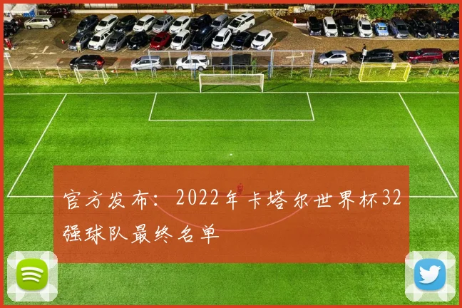 官方发布：2022年卡塔尔世界杯32强球队最终名单